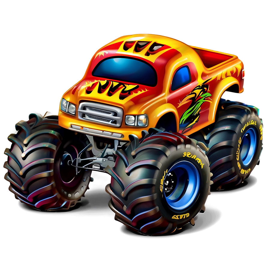 Monster Truck Fever Png 05242024 PNG
