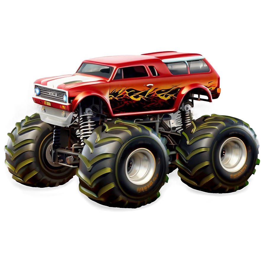 Monster Truck Glory Png 05242024 PNG
