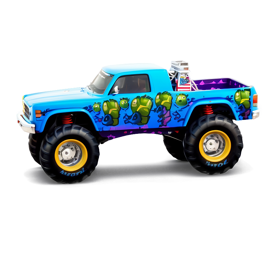 Monster Truck Invasion Png Frv PNG