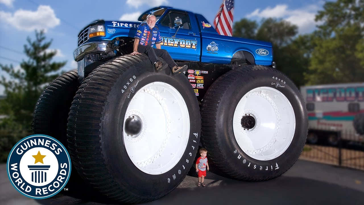 World Guinness Record Monster Truck Picture