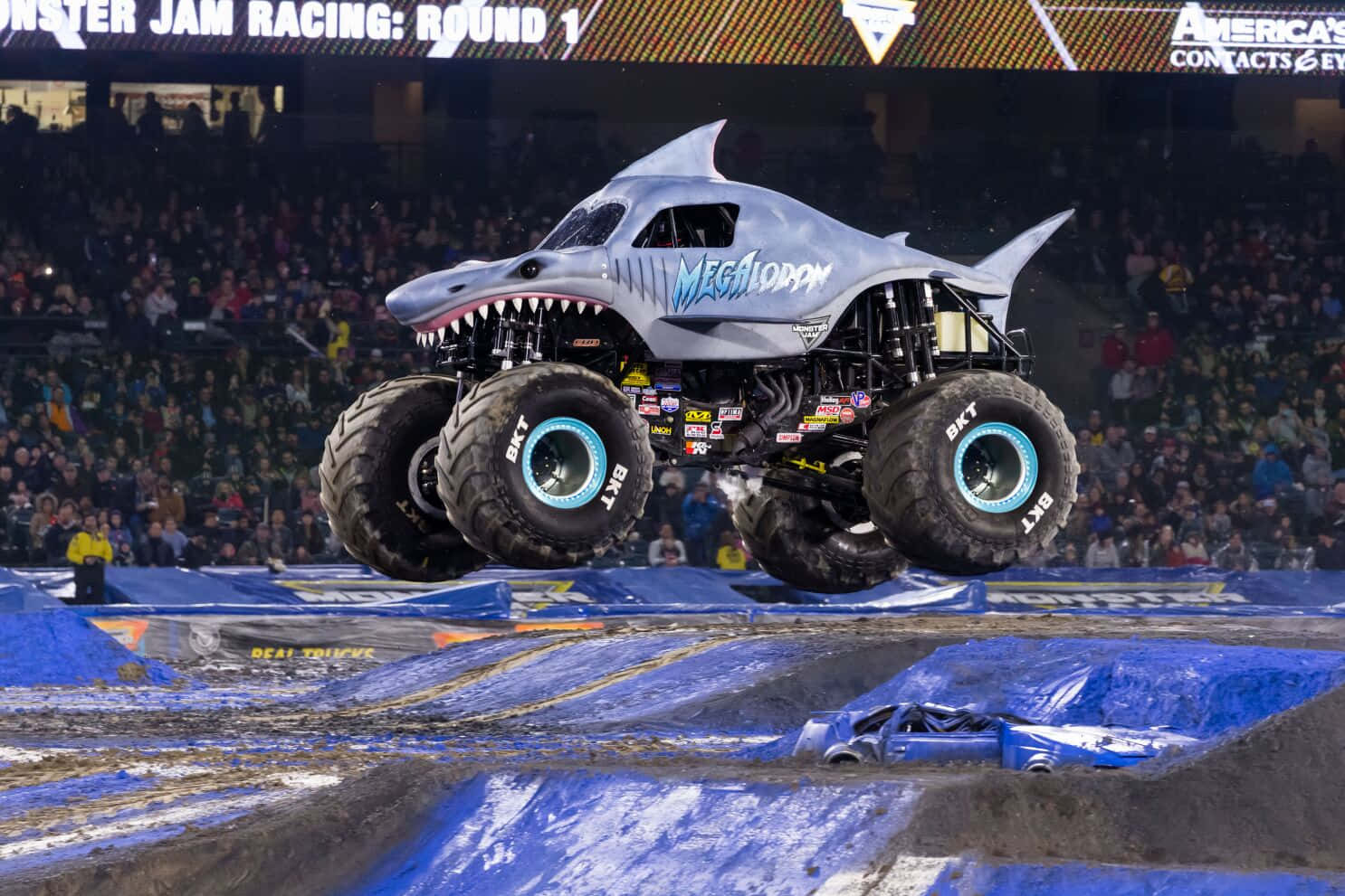 Kändamegalodon Monster Truck-bilden