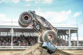 Dusty Monster Truck Tilting Picture