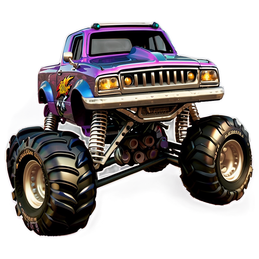 Monster Truck Rampage Png 05242024 PNG