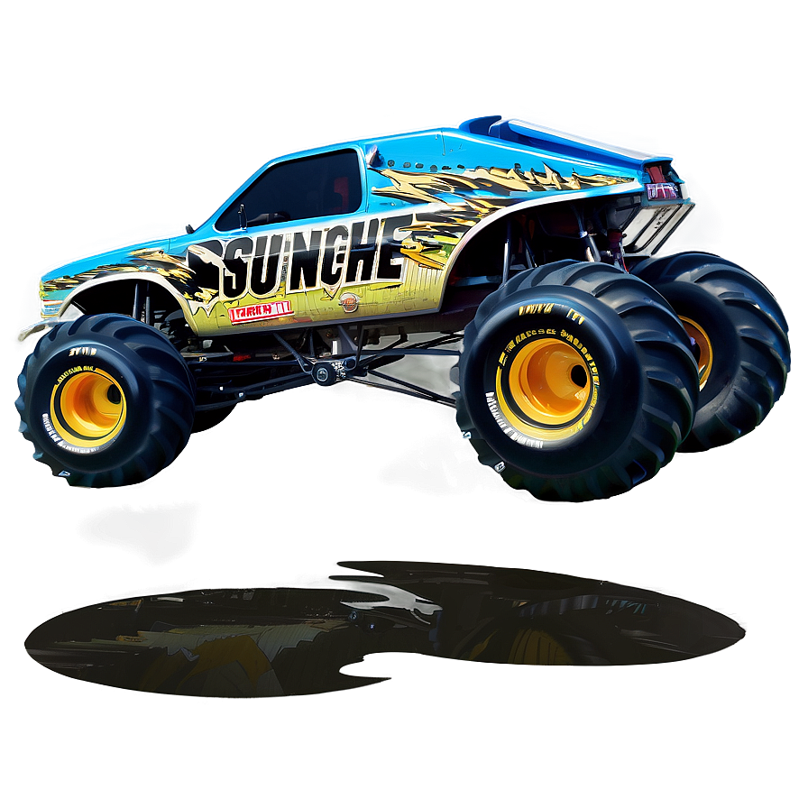 Monster Truck Showdown Png 05242024 PNG