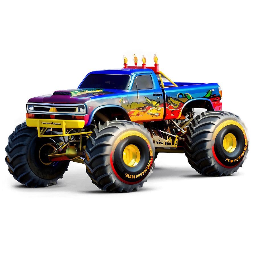 Monster Truck Spectacle Png 39 PNG