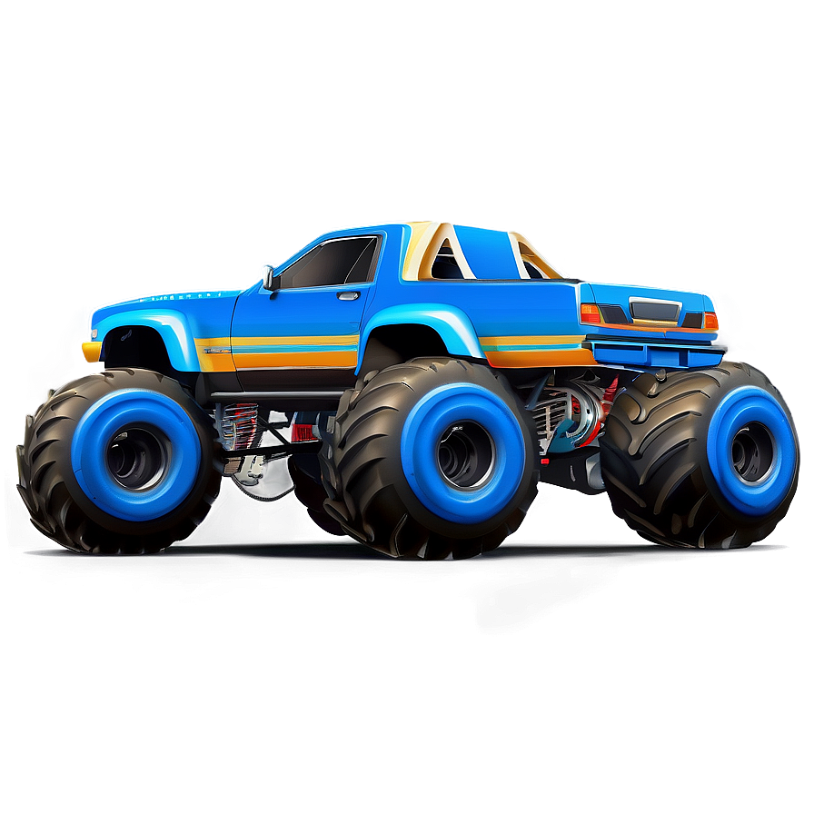 Monster Truck Turbo Png Mhq PNG