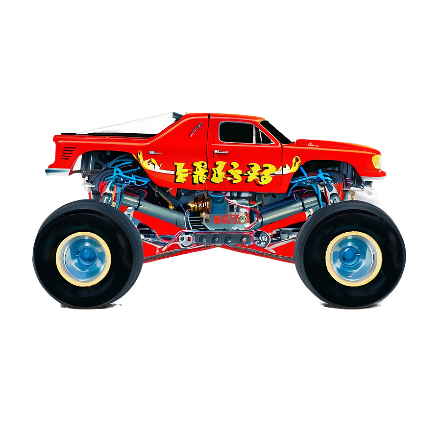 Download Monster Truck Velocity Png Erc | Wallpapers.com