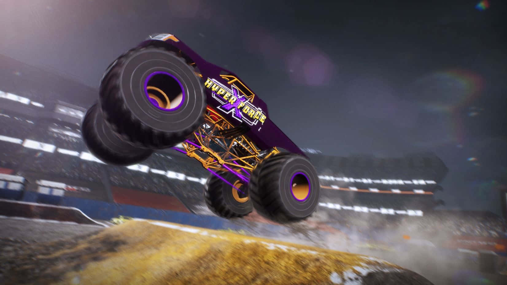 Hyper Force In Monster Truck Championship Wallpaper