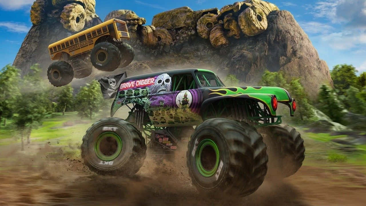 2048x2048 Monster Trucks 4k Ipad Air HD 4k Wallpapers Images Backgrounds  Photos and Pictures