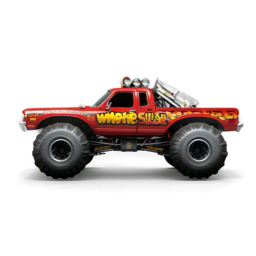 Monster Truck Wildfire Png Ayk PNG