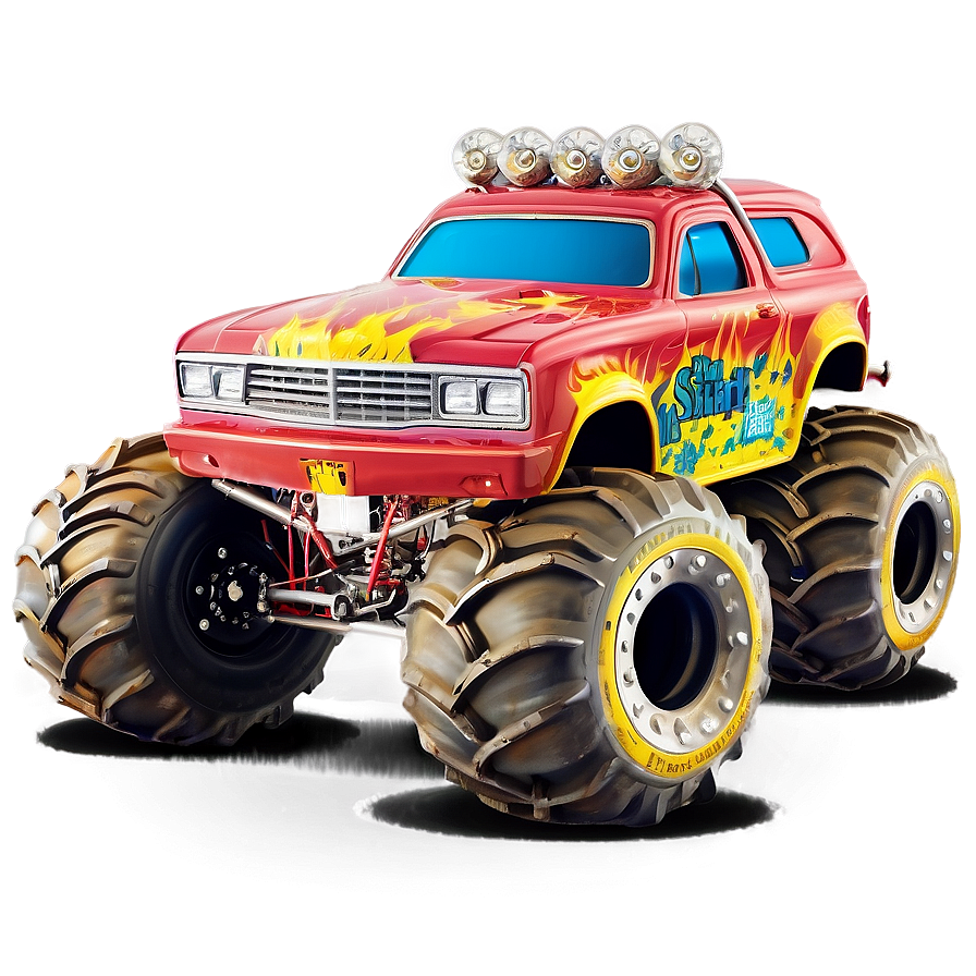 Monster Truck X-treme Png Vwn98 PNG