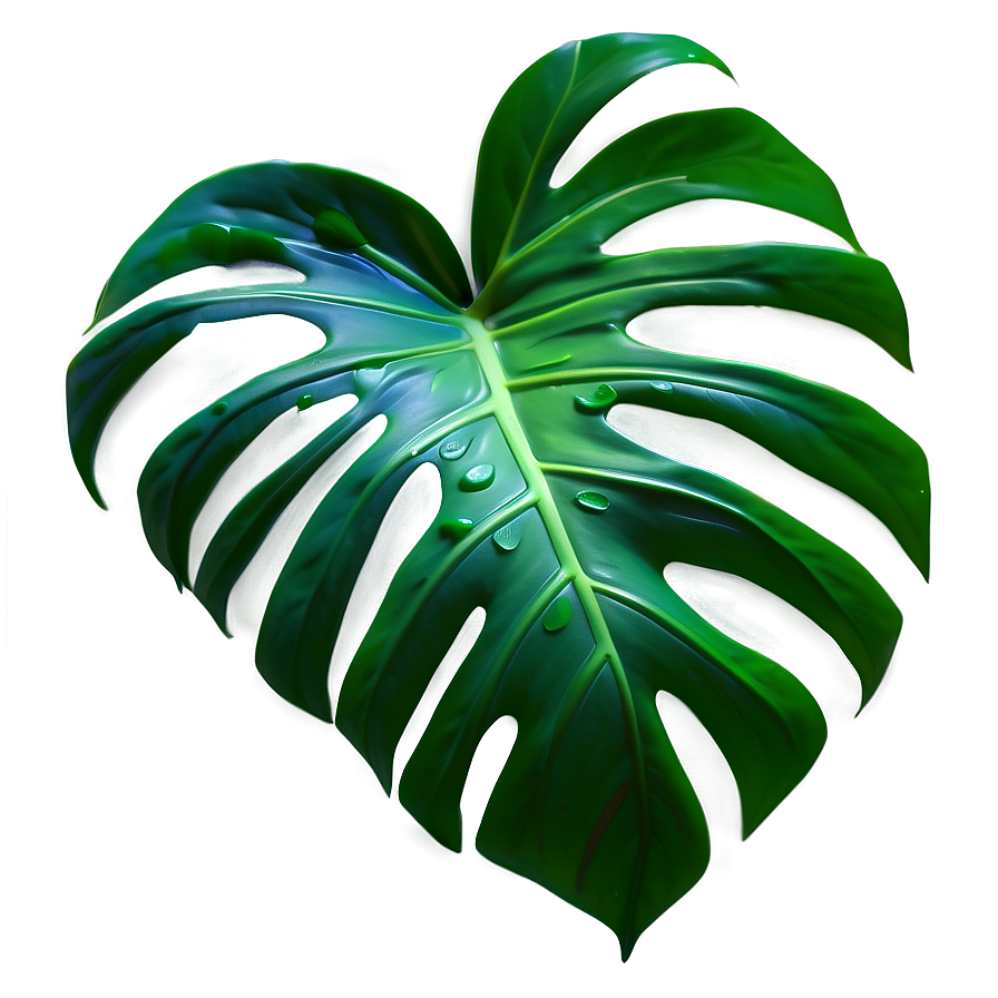 Monstera Leaf Pattern Png 16 PNG