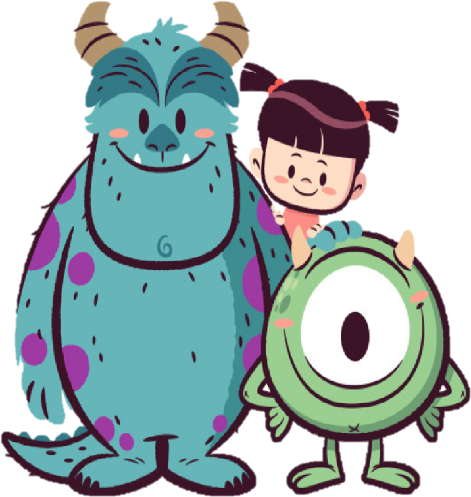 Monsters Inc Friends PNG