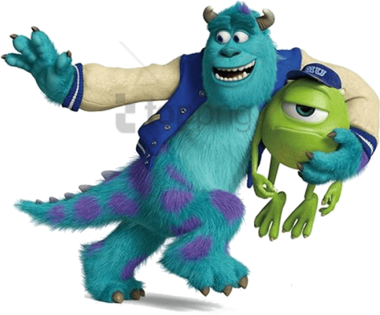 Monsters Inc Mikeand Sulley PNG