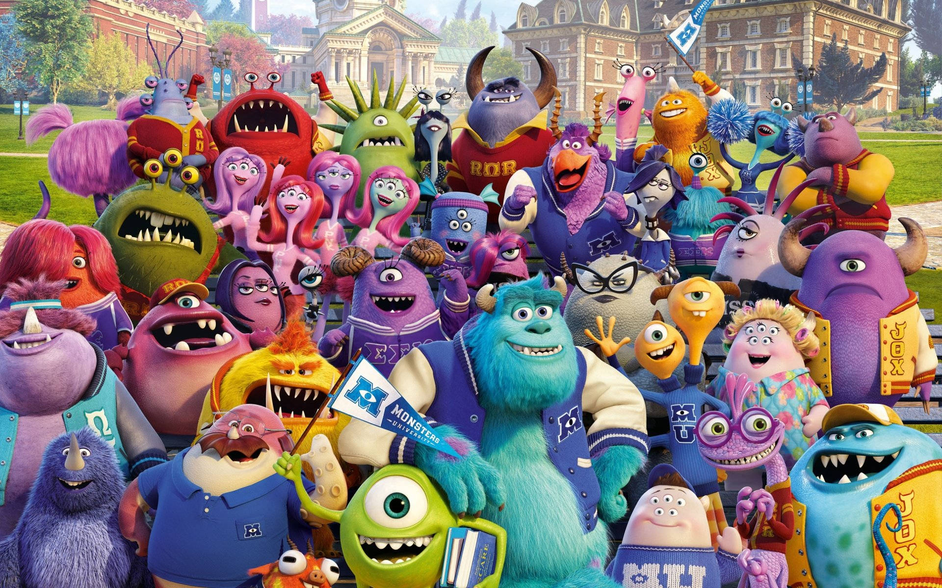 Top 999+ Monsters University Wallpaper Full HD, 4K✅Free to Use