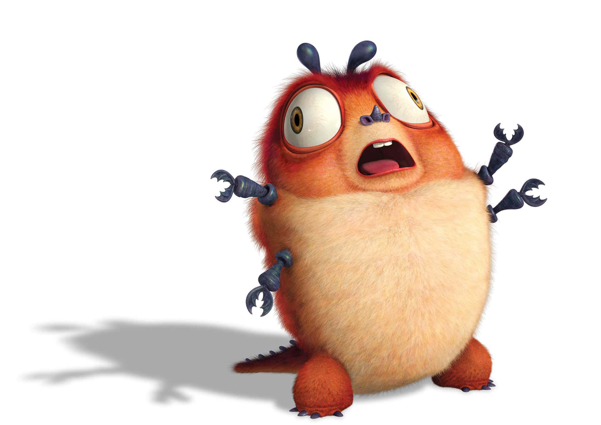 Monsters Vs Aliens Insectosaurus Open Mouth Wallpaper