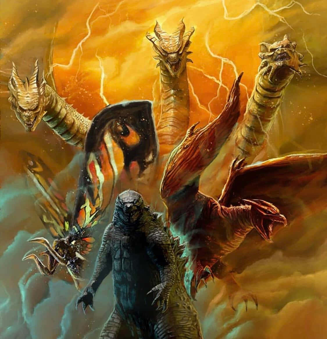 Godzilla and Kong: Battle of the Titans Wallpaper