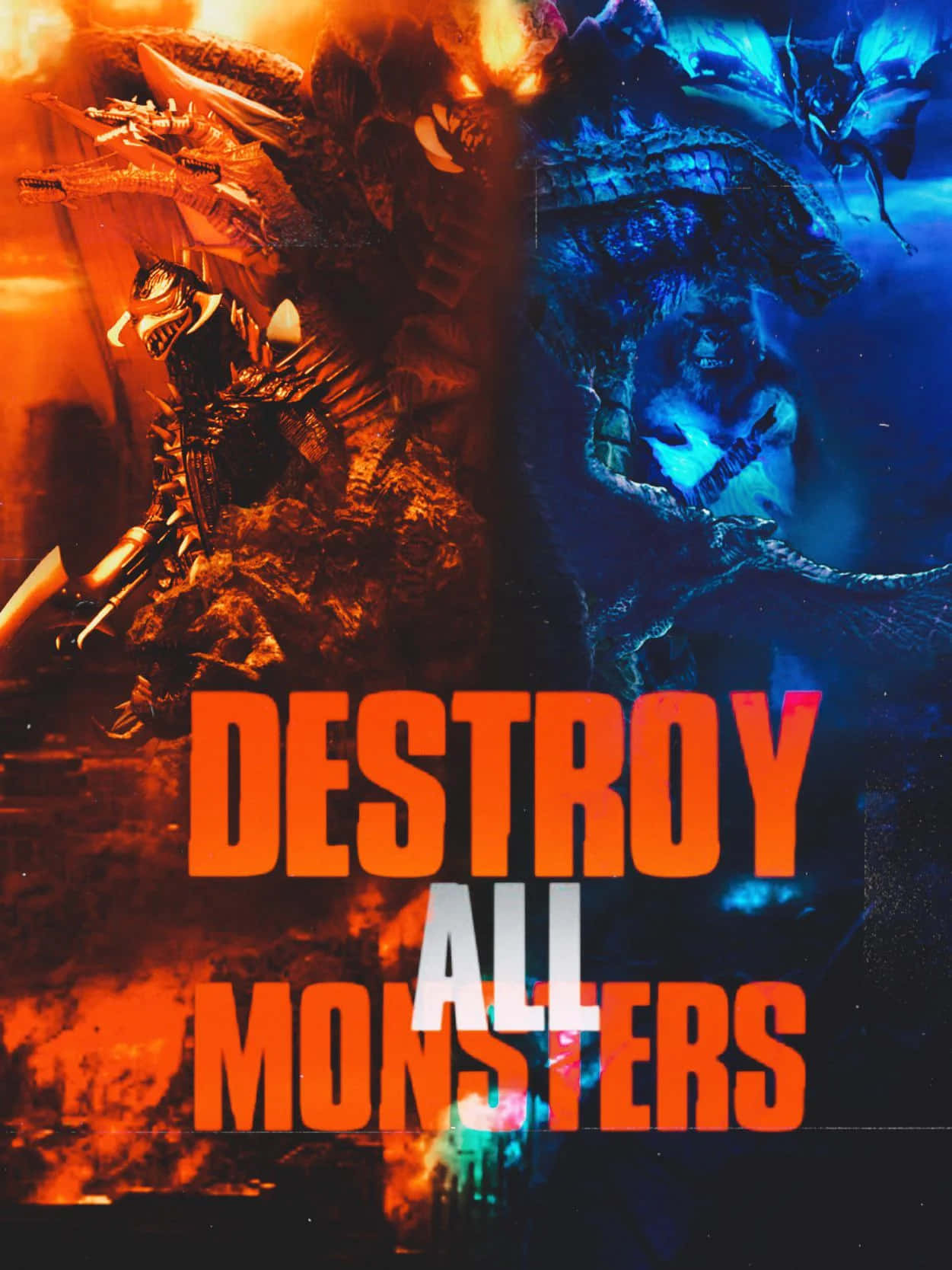 Legendary Titans Clash in Monsterverse! Wallpaper