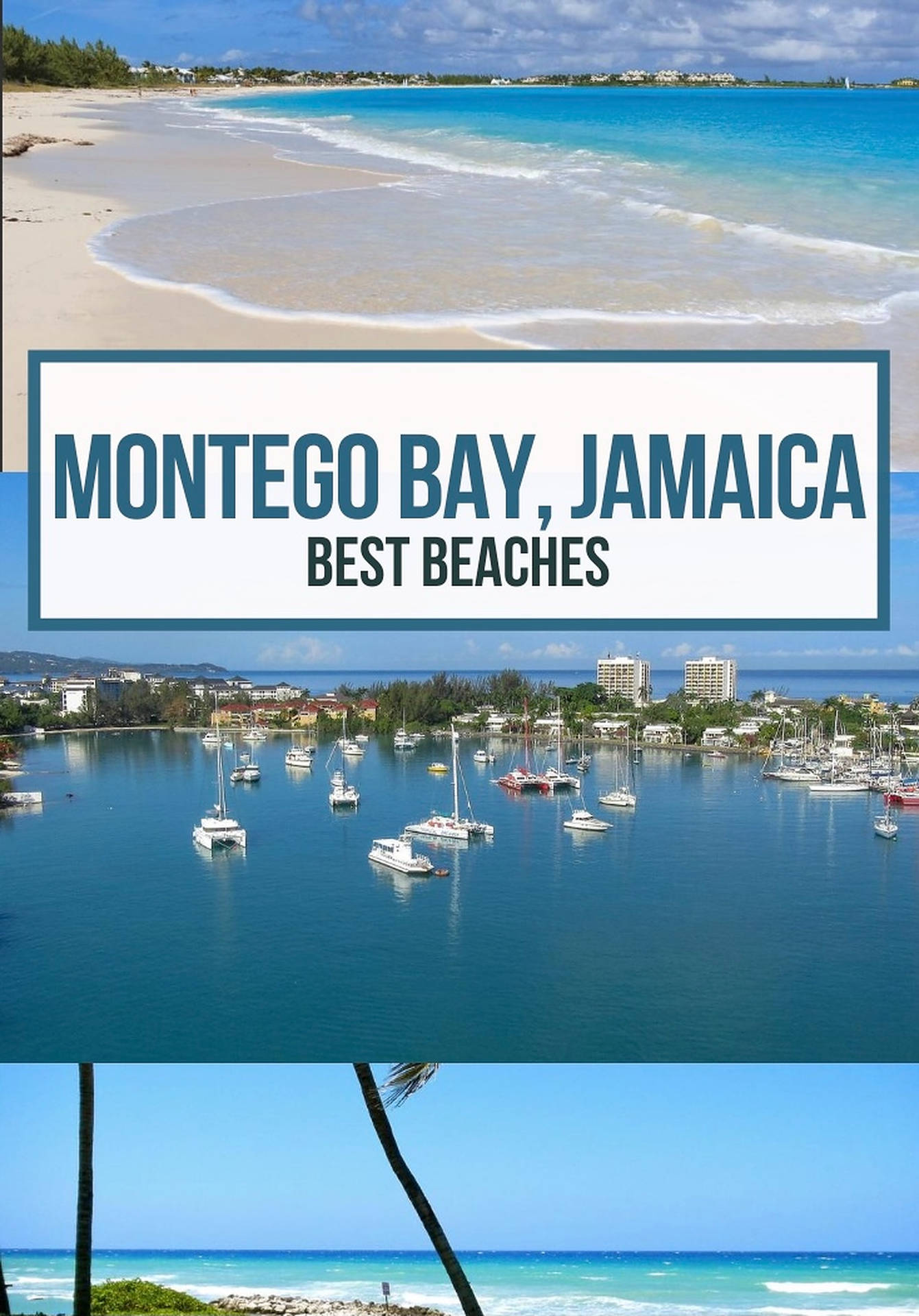 Praiasde Montego Bay, Jamaica. Papel de Parede