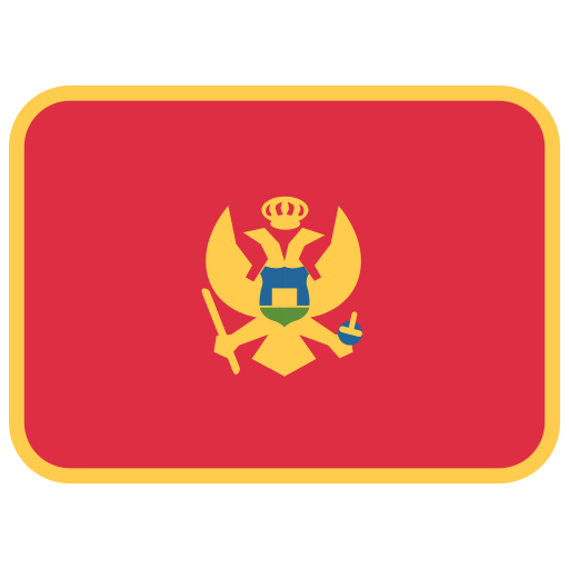 Montenegro Flag Graphic PNG
