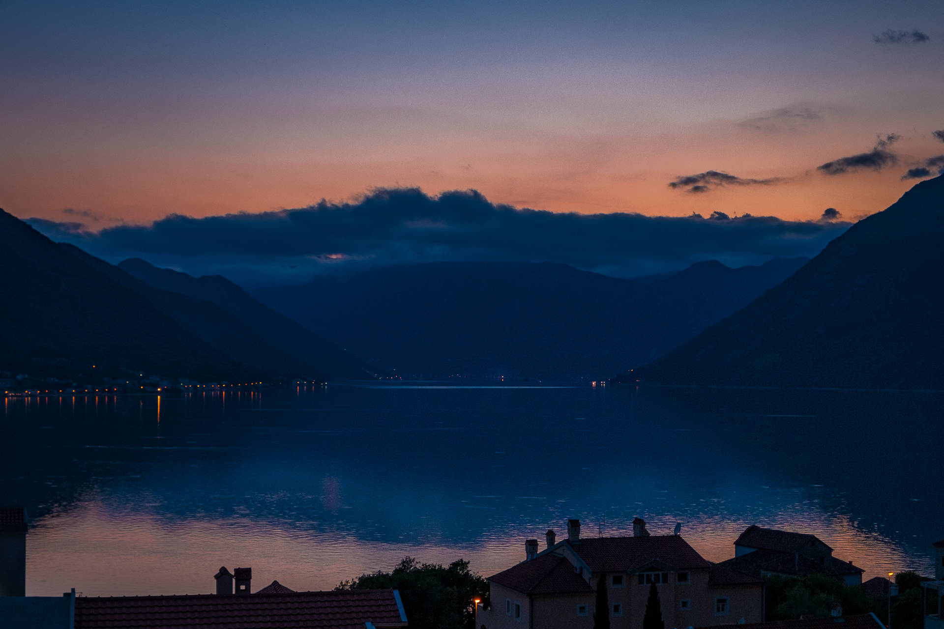 Montenegro Landscape At Night