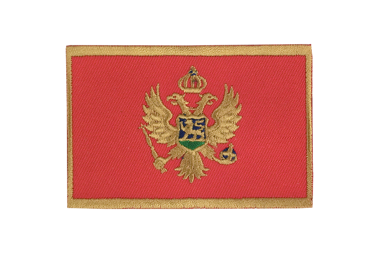 Montenegro National Emblem Embroidery PNG