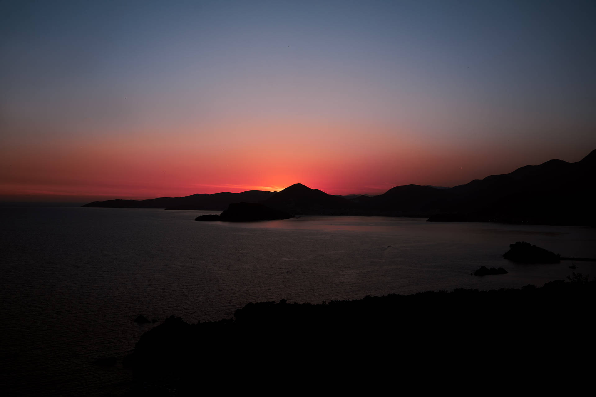 Montenegro Red Sunset