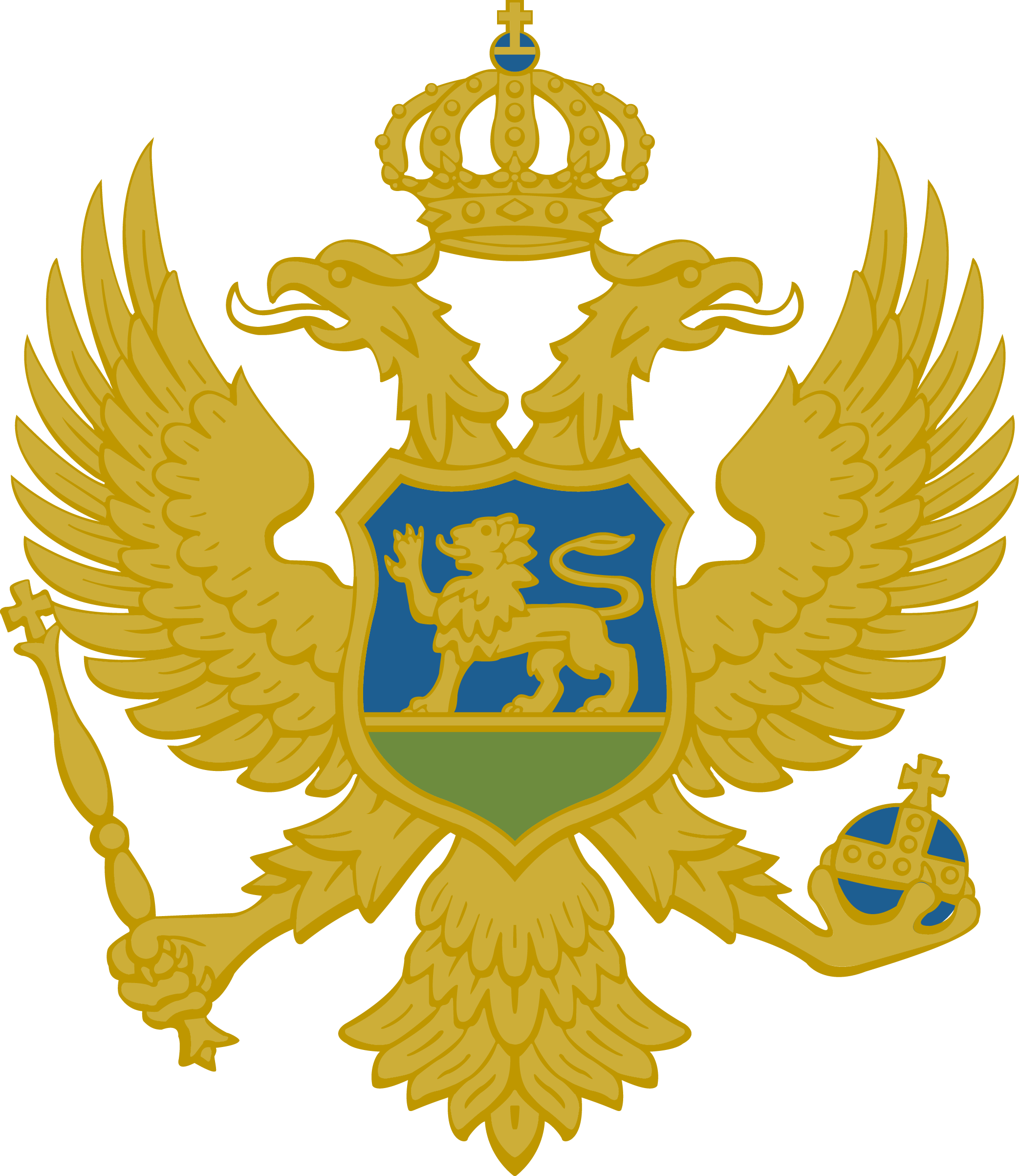 Montenegro State Coatof Arms PNG