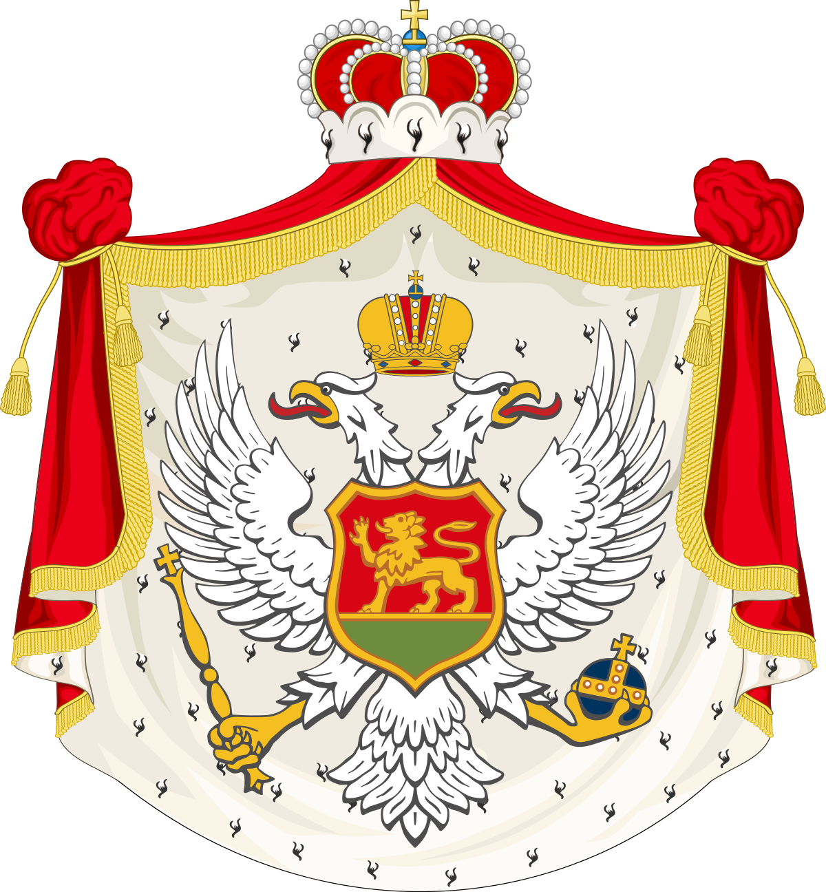 Montenegro State Coatof Arms PNG