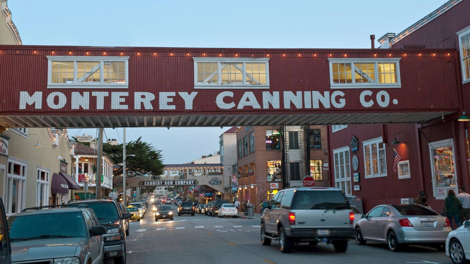 Monterey Canning i Cannery Row. Wallpaper