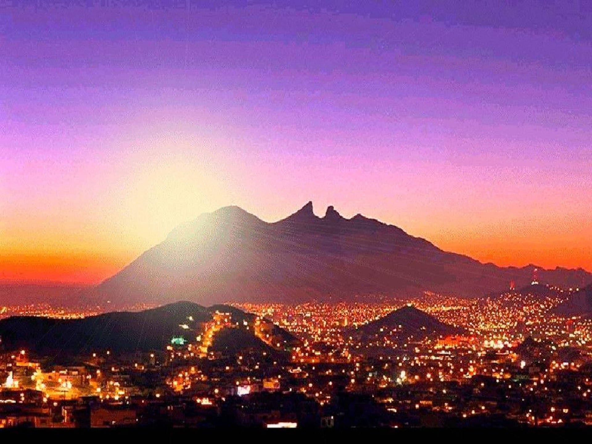 Monterrey Gradient Himmel Wallpaper
