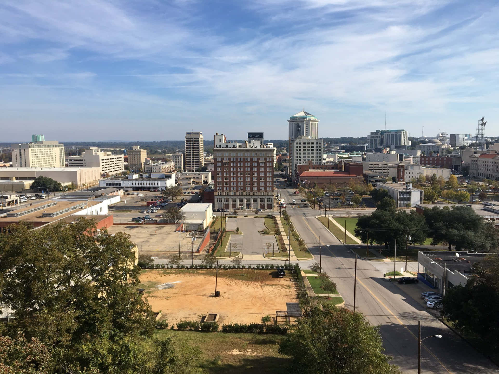 Montgomery Cityscape View Wallpaper