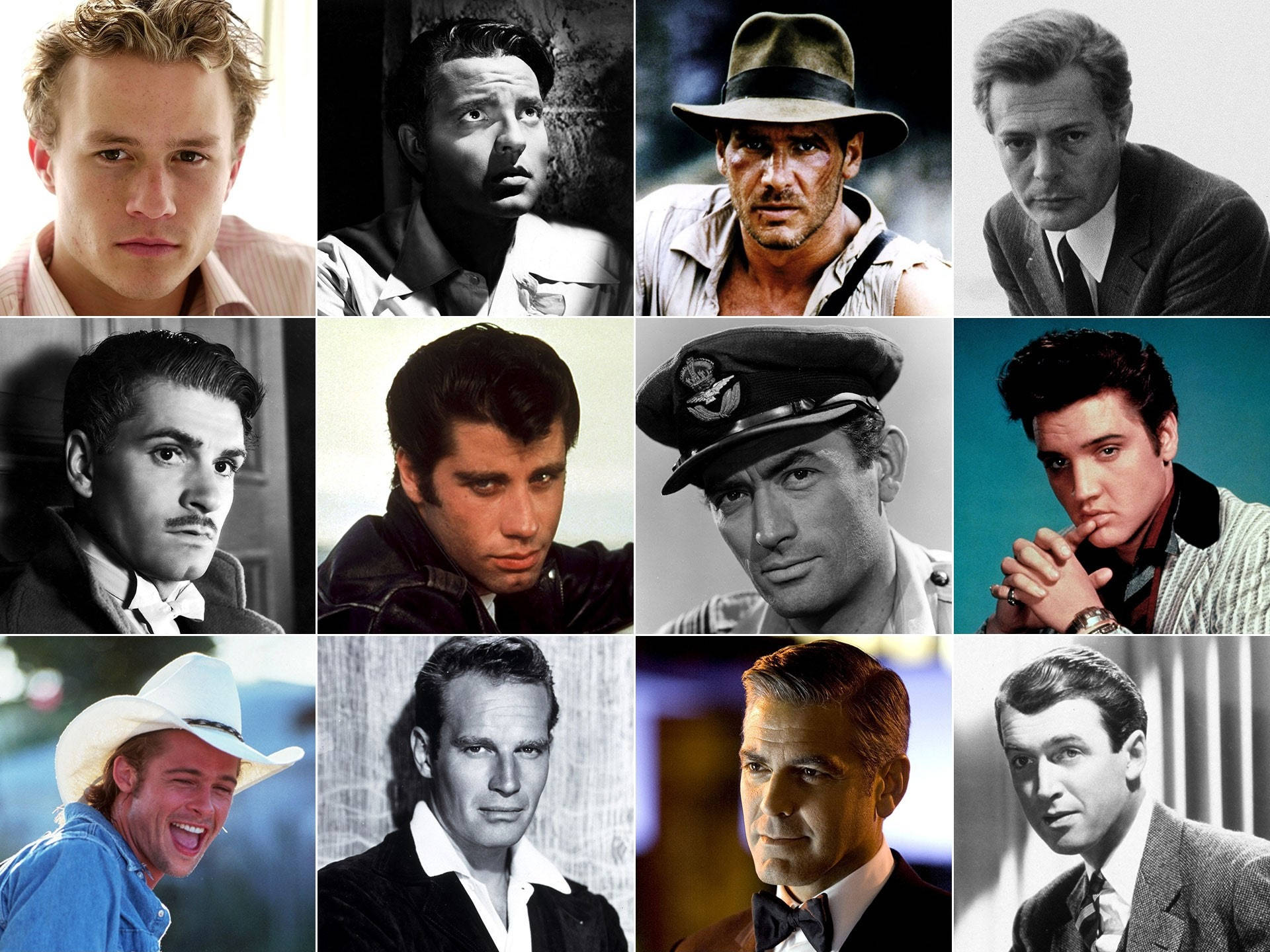 Montgomery Clift Hollywood Actors Collage Picture