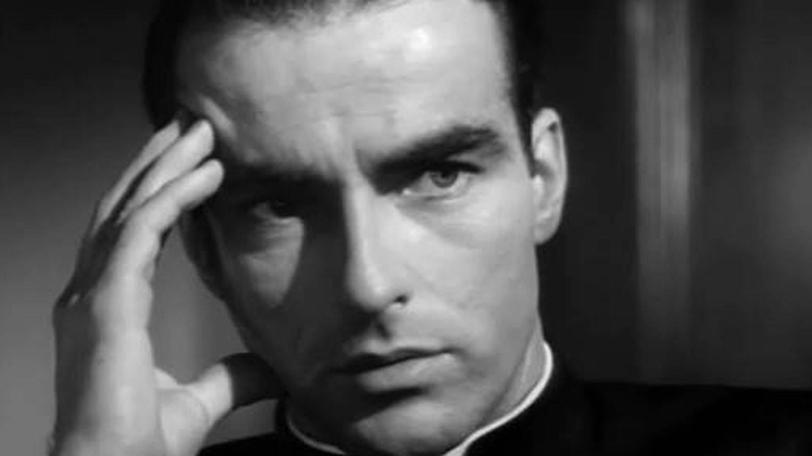 Montgomery Clift Stressed Out Flersproget Tapet Wallpaper