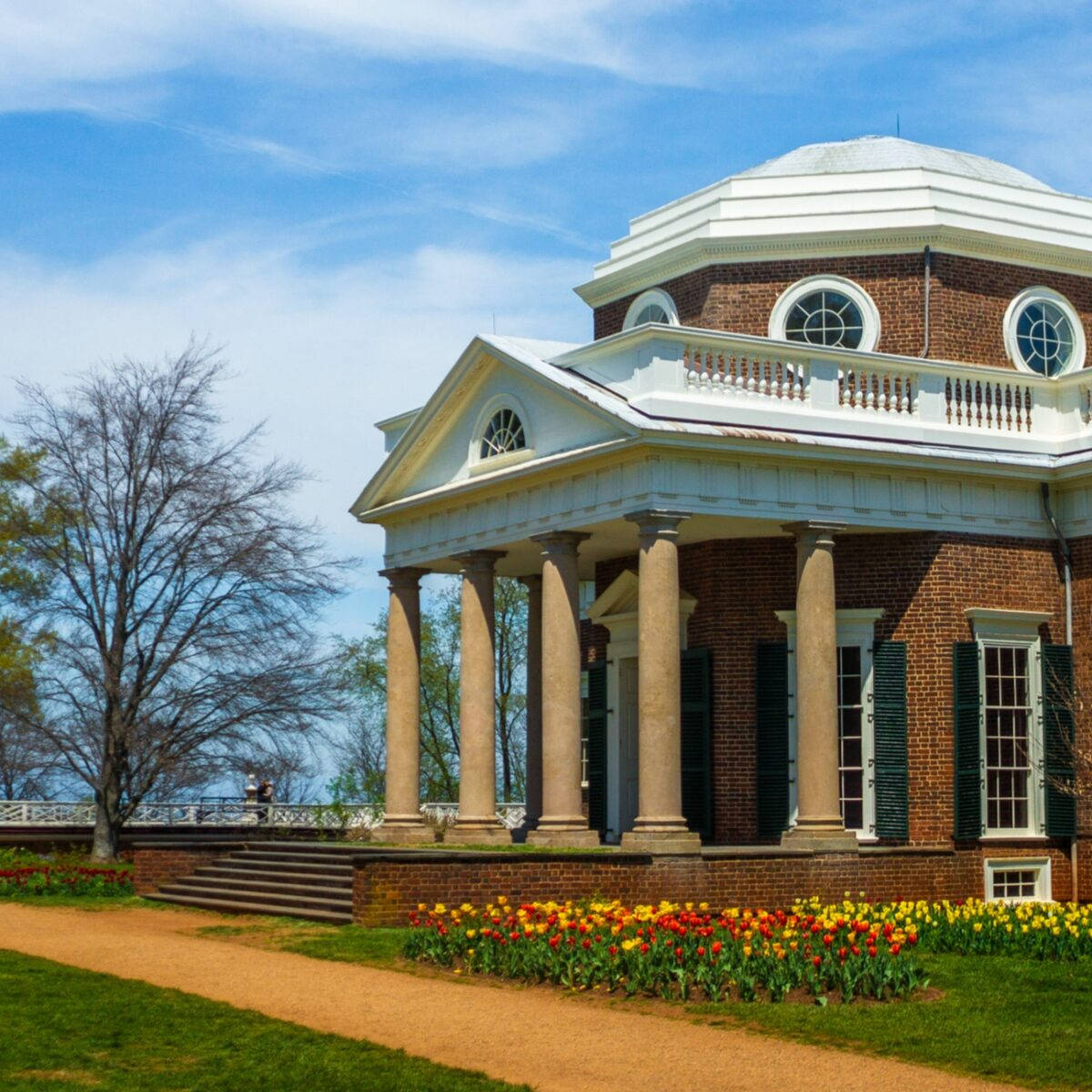 Monticello,el Museo De Jefferson. Fondo de pantalla