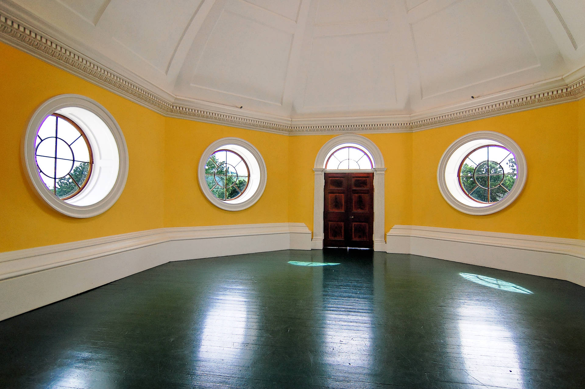 Monticello Oval Dome Wallpaper