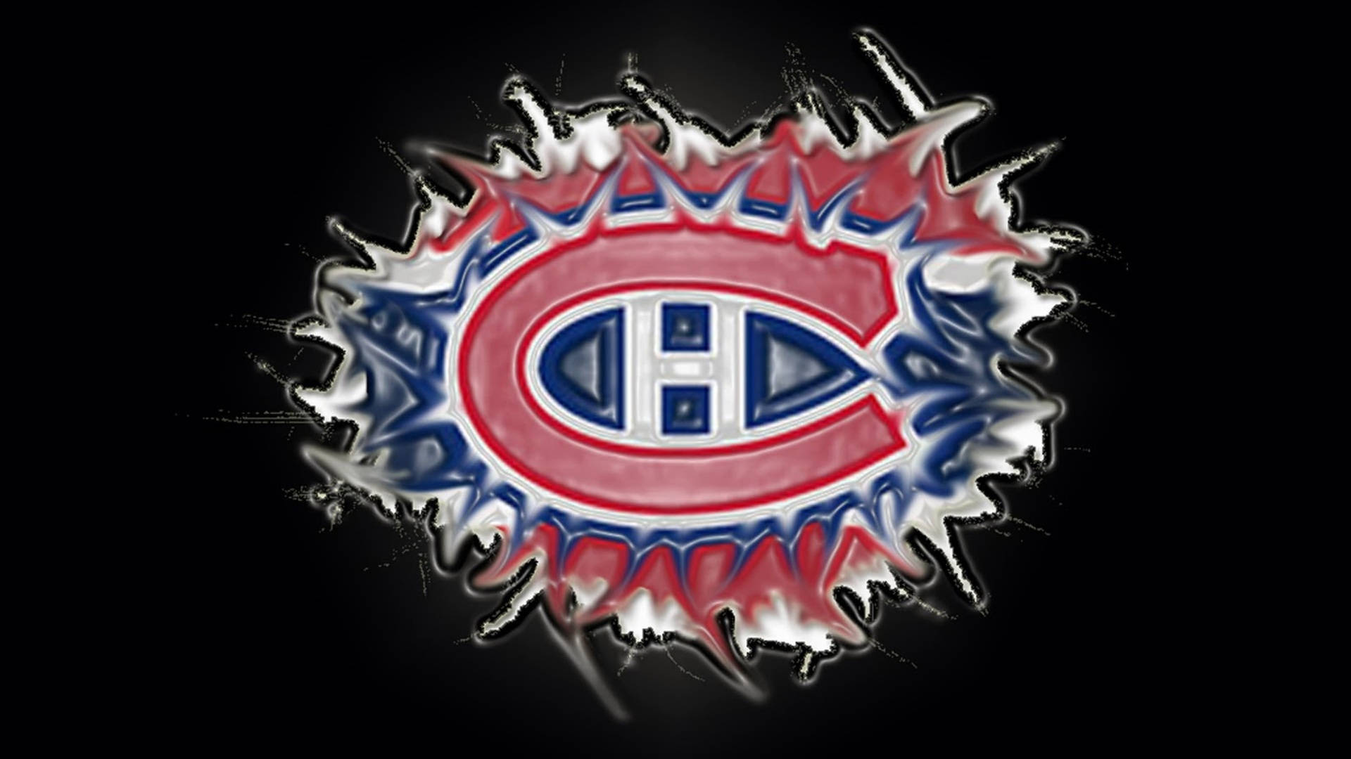Giocatori Di Ghiaccio Di Montreal Canadiens Sfondo