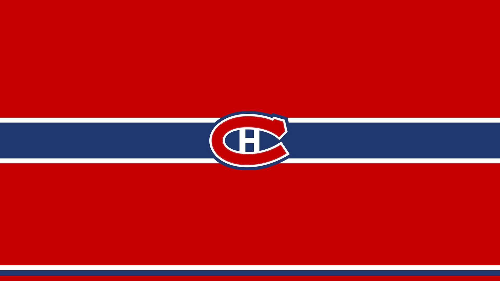 Montreal Canadiens Semplice Simbolo Della Squadra Sfondo