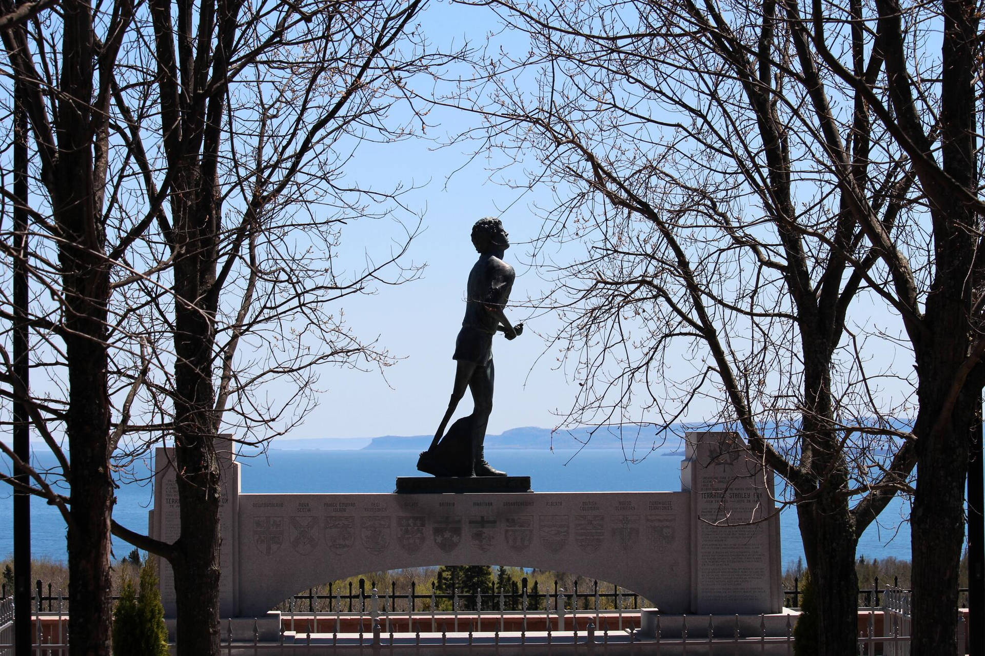 Monument Of Terry Fox Wallpaper