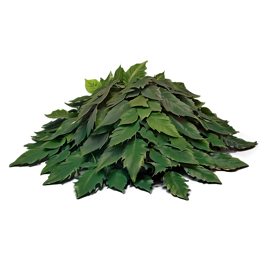 Moody Leaf Pile Png 06202024 PNG