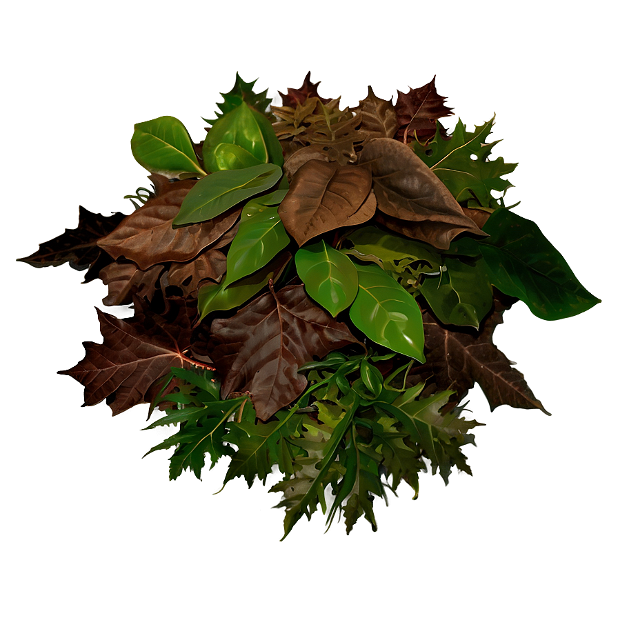 Moody Leaf Pile Png Nfl PNG