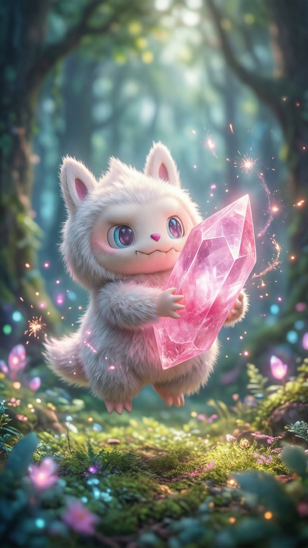 Moogle Magic Wallpaper
