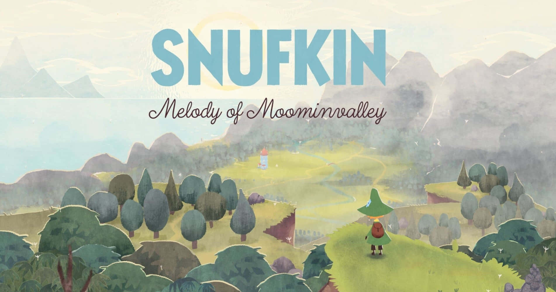 Moomindesktop Snufkin Spiel-logo Wallpaper