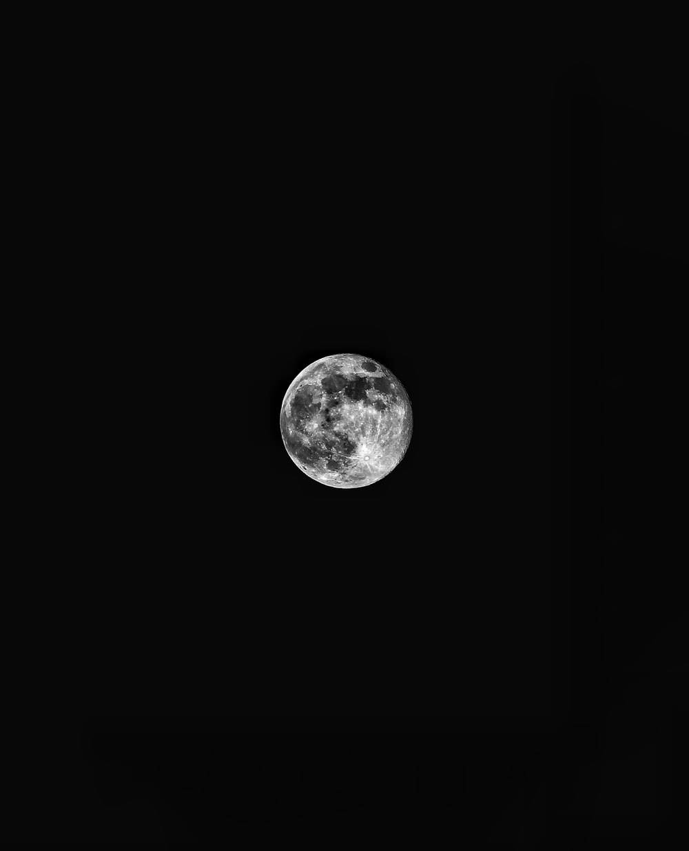 Estéticalunar Luna Llena Fondo de pantalla