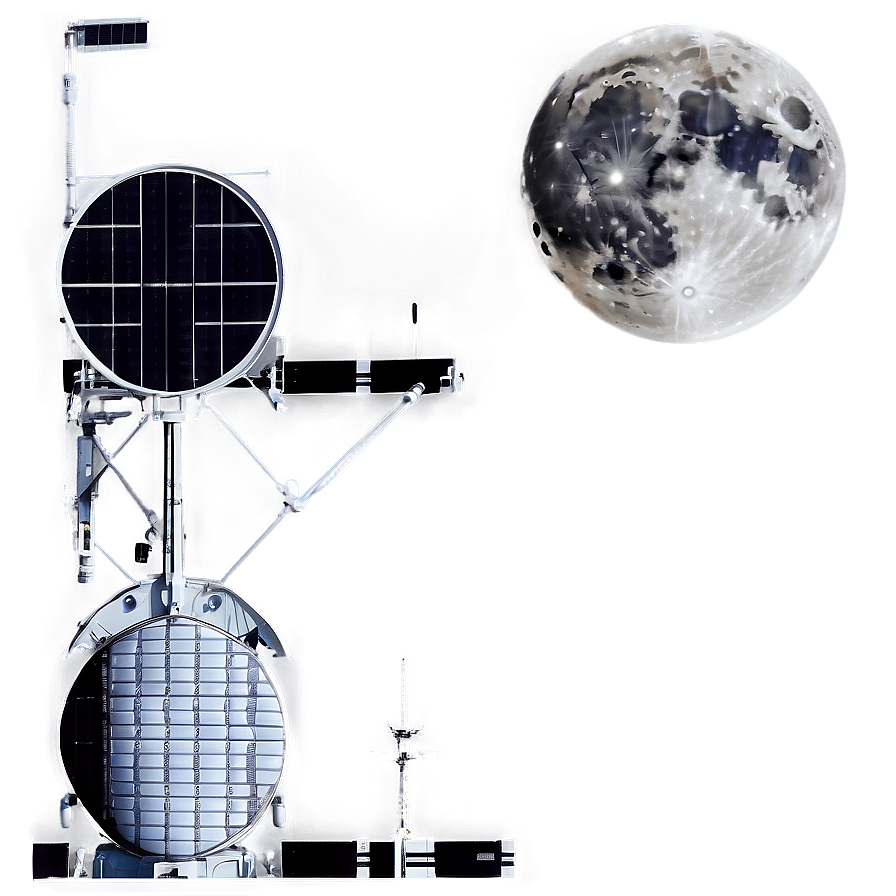 Moon And Satellite Transparent Png 28 PNG