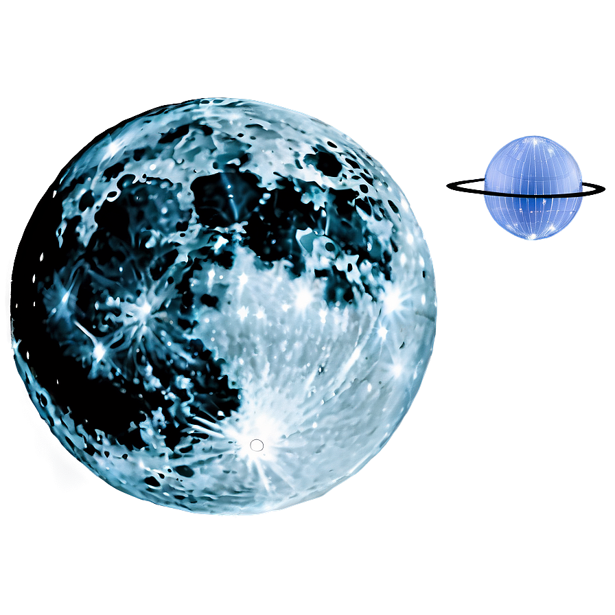 Moon And Satellite Transparent Png 73 PNG