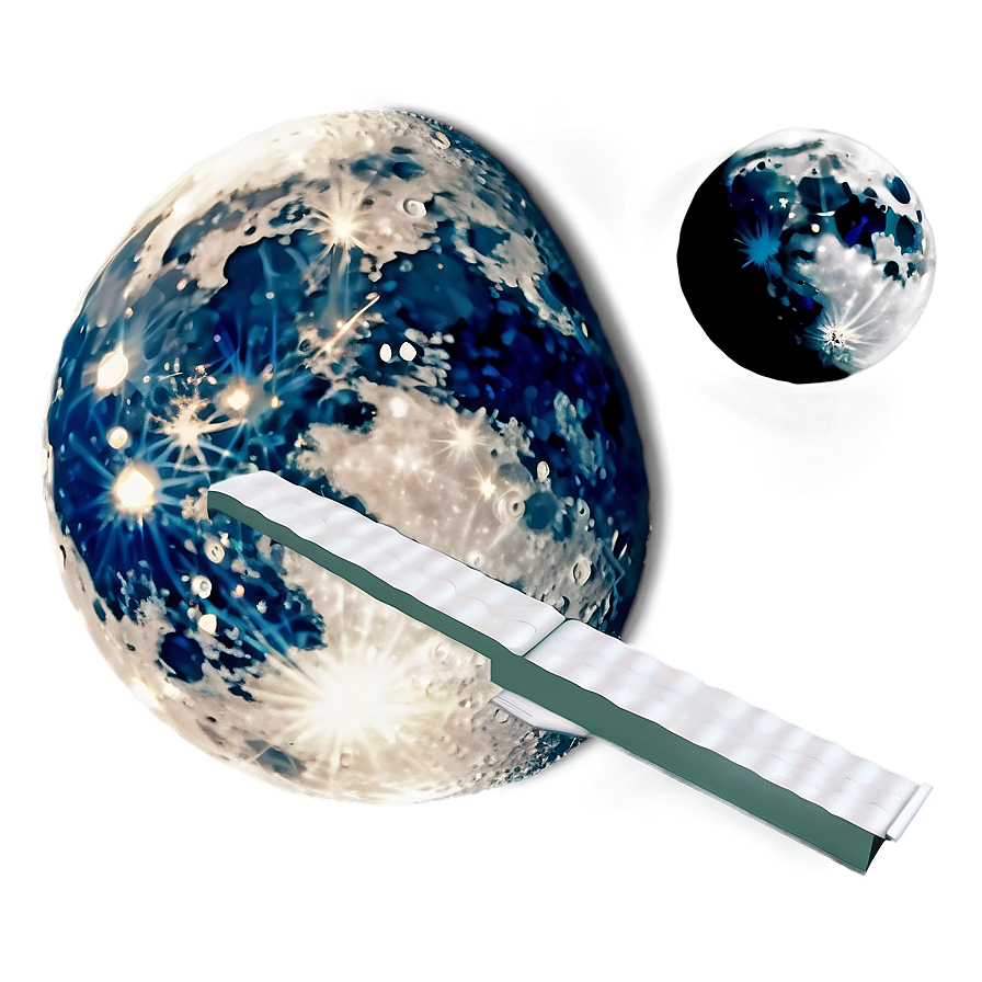 Moon And Satellite Transparent Png Fwc PNG