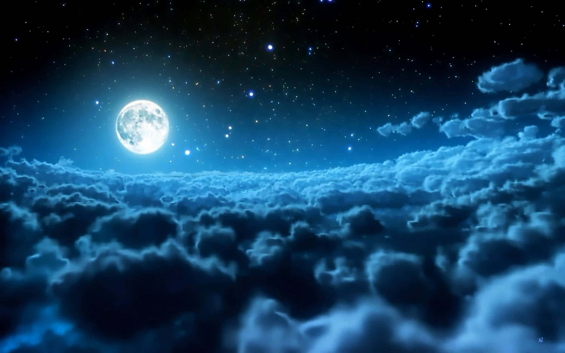 Experimentala Impresionante Belleza Del Cielo Nocturno En Tu Iphone. Fondo de pantalla