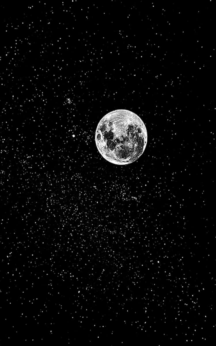 "Turn your phone screen into a night sky with Moon and Stars Phone wallpapers" Wallpaper