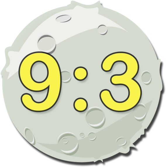 Moon Clock Icon93 PNG